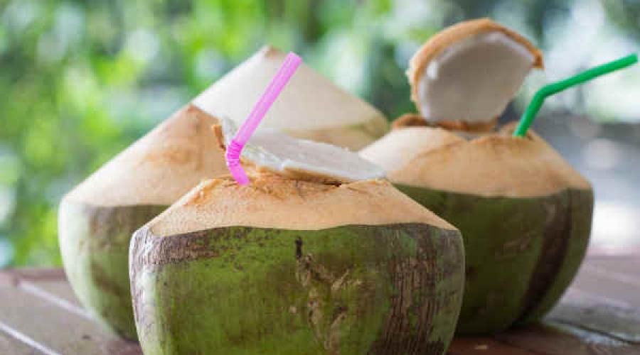 Можно ли пить кокосовый сок из кокоса. Кокос — утолит жажду и голод. Кокосовая вода от вирусных, простудных заболеваний