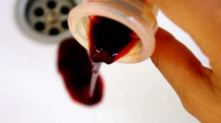 Жидкая кровь при месячных причины. Сколько выходит менструальной крови